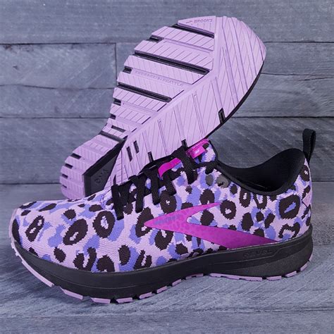 brooks leopard running shoes|brooks running shoes purple leopard.